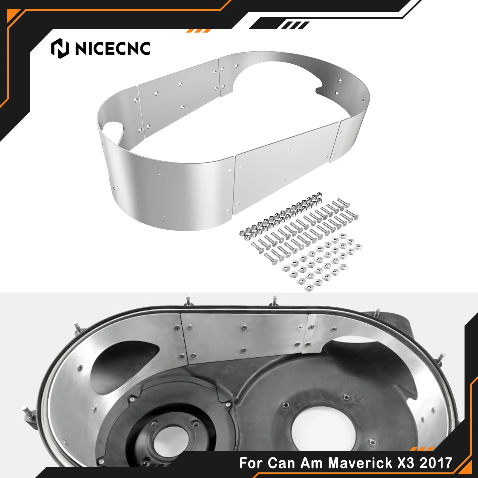 nicecnc-for-can-am-maverick-x3-2017-belt-clutch-cover-guard-r-rr-max-turbo-std-xmr-xrc-aluminum-replace-420212605