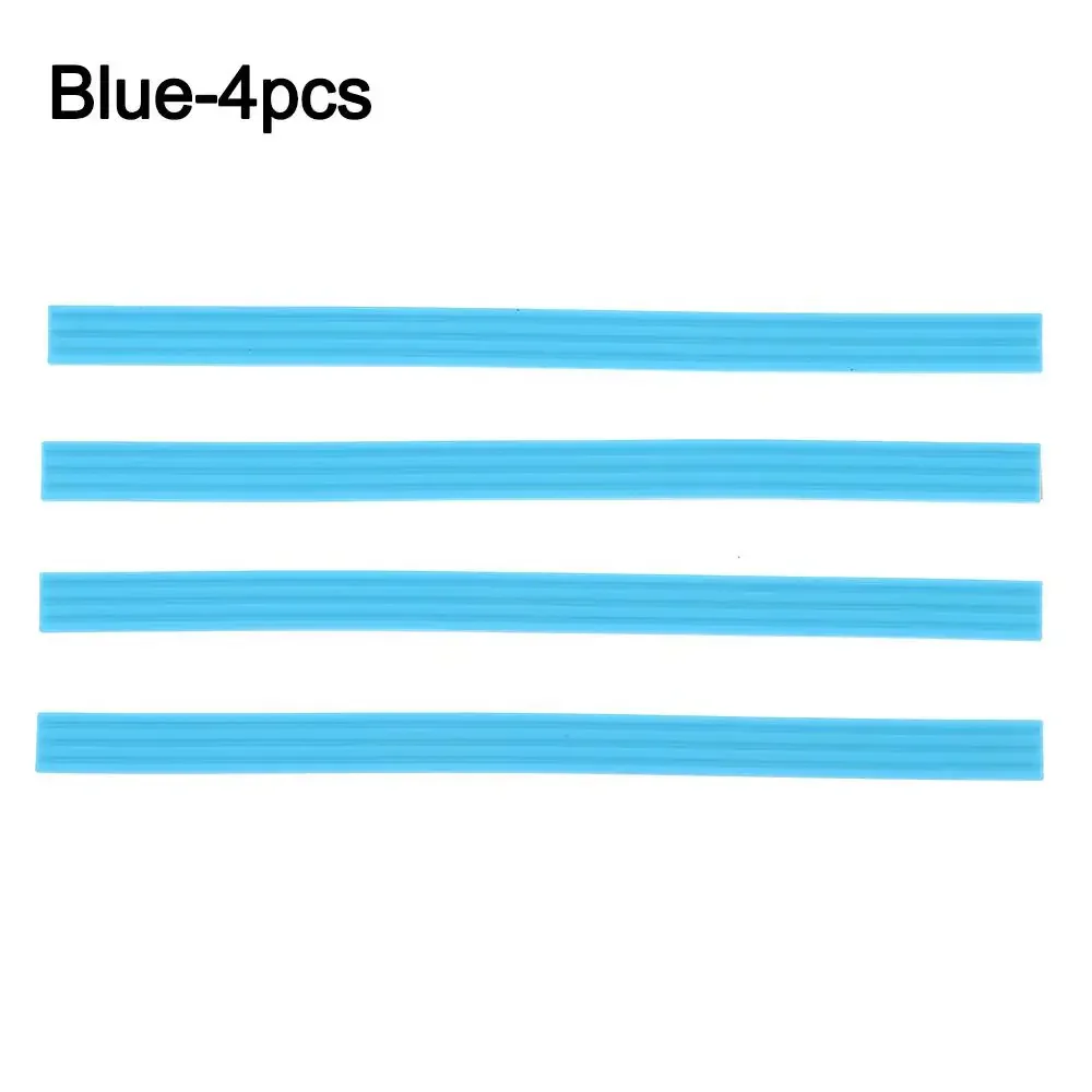 سيليكون السفر الأمتعة عجلة الأحذية عجلات الأمتعة حامي أجزاء حقيبة المحاور صندوق عربة عجلات غطاء #5