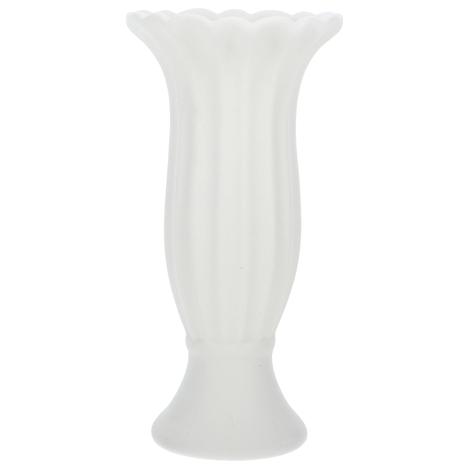 

Ceramic Flower Vase Roman Column Shape Decorative Planter for Home Office Desk Floral Arrangement Display Ceramic Vase