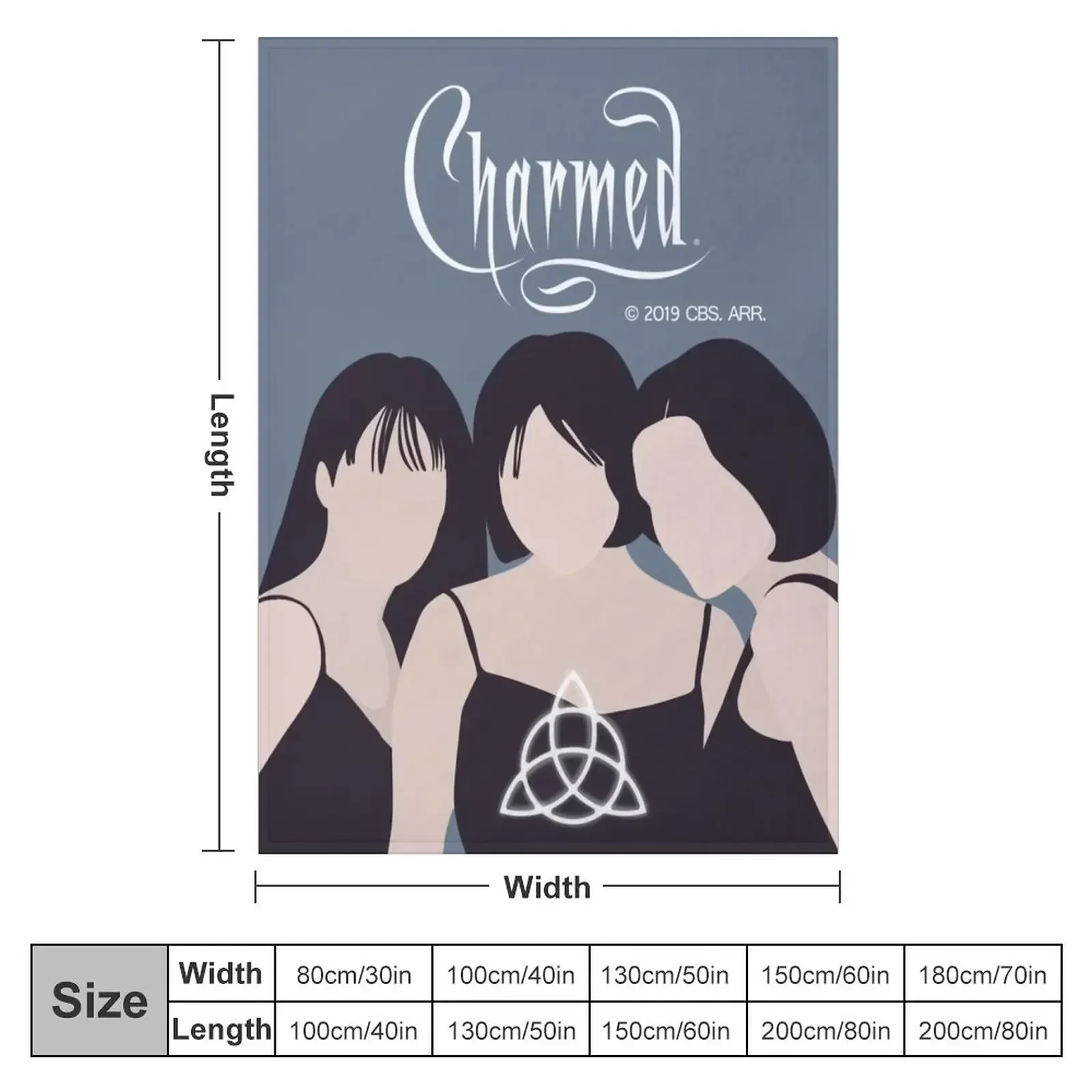 Charmed 1998 Throw Blanket Comforter Soft Plaid Decorative Throw Sleeping Bag Blankets For Baby Kid'S Blankets - view 2