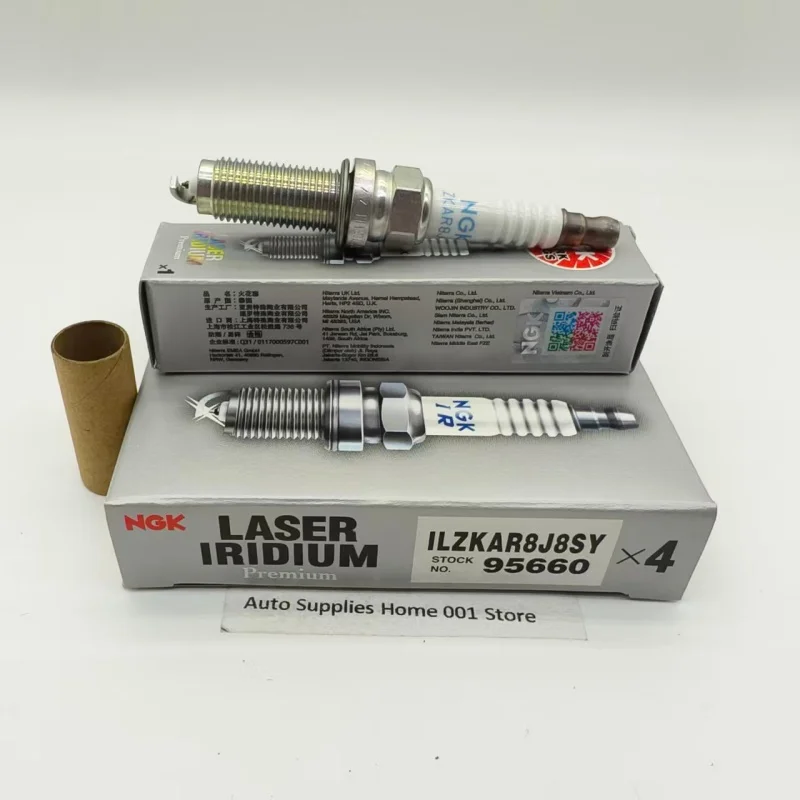 Original NGK 95660 ILZKAR8J8SY Iridium Platinum Spark Plug For