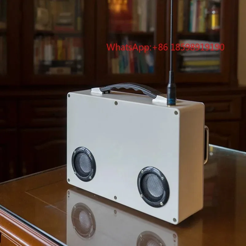 Vintage Practical Mineral Radio Medium & Short Wave Industrial Retro Manual Tuning Radio for Collection & Daily Use New In Stock