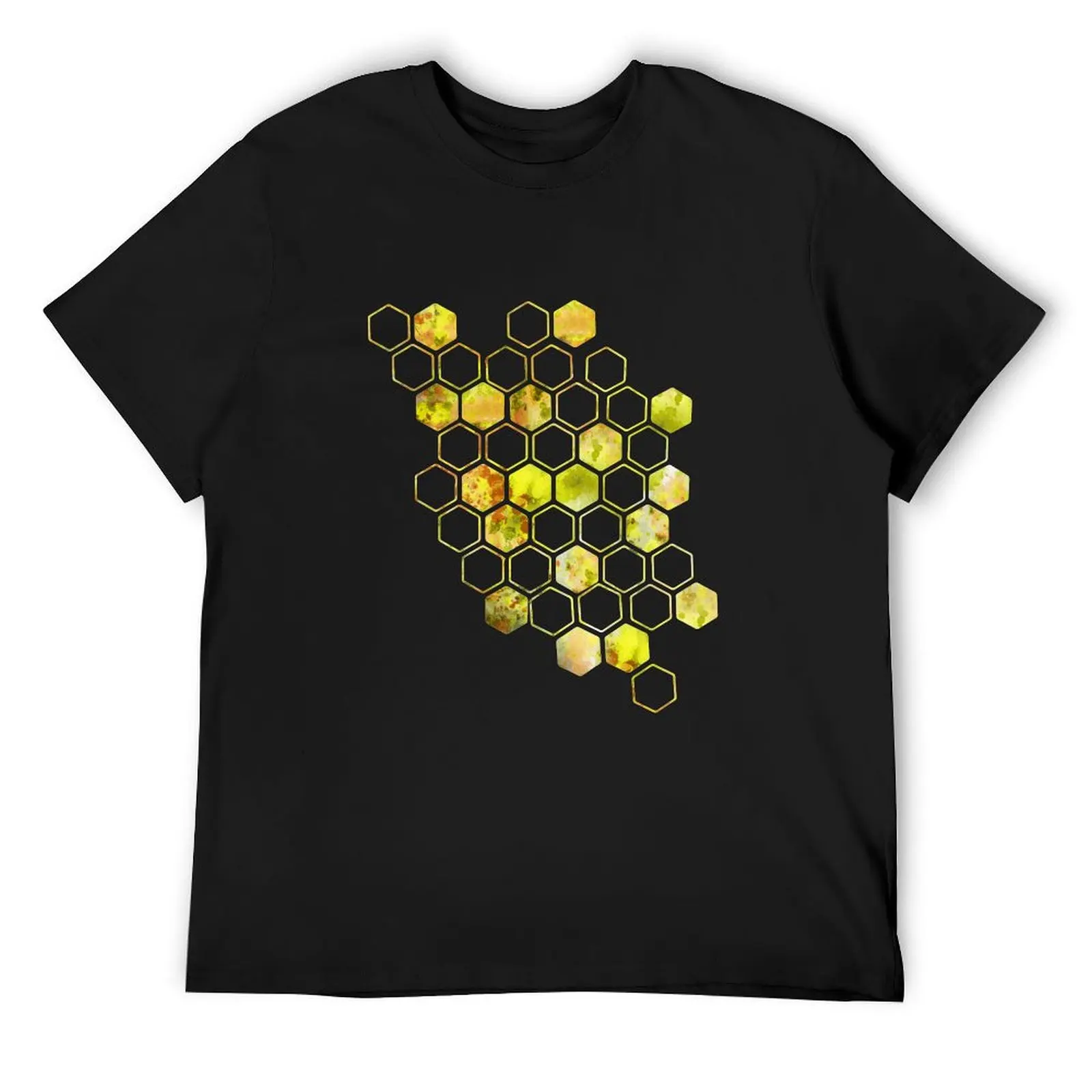 

Honeycomb T-Shirt cute tops T-shirts man summer clothes plus sizes anime shirts men