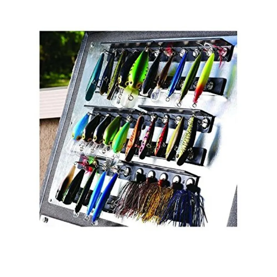 

T-H Marine Tackle Titan Lure Hangar Storage System - Boat Mounted Magnetic Fishing Lure Holder and Organizer - Can Be Configure