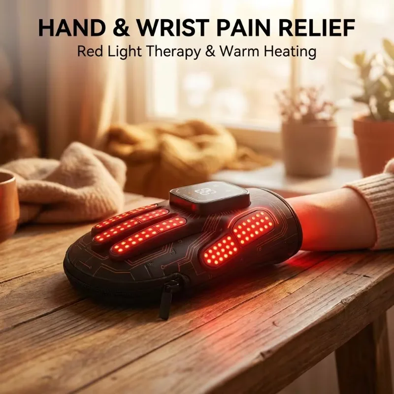 Brand New Red Light Therapy Hand Care Adjustable Mode Comfortable Fit for Physiotherapy Center