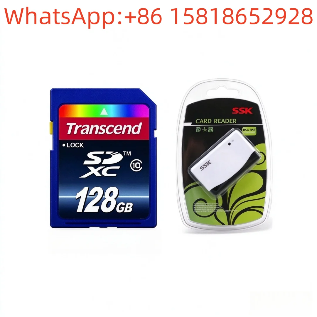 1pcs Transcend SD Card 128GB Camera Memory Card High-Speed for Mirrorless DSLR 4K HD SD Card
