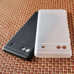 2Pcs Phone Case For Google Pixel 6A TPU Silicone Cases For Google Pixel6A Back Cover Matte Frosted Protective Soft Shell