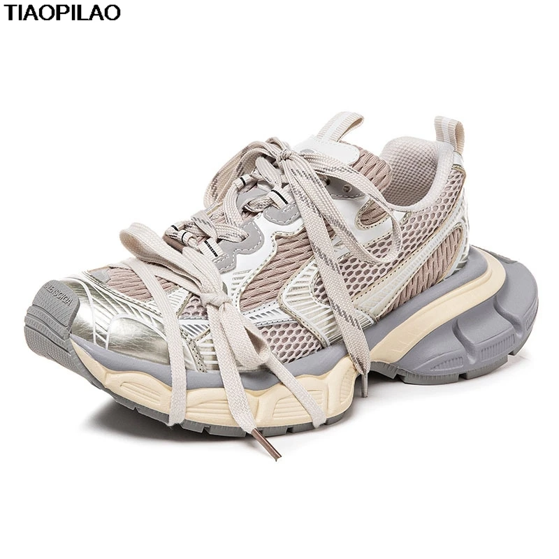 

Дизайнерская женская обувь на платформе, повседневные спортивные мужские кроссовки на толстой подошве, весенне-осенняя высококачественная обувь унисекс для пар