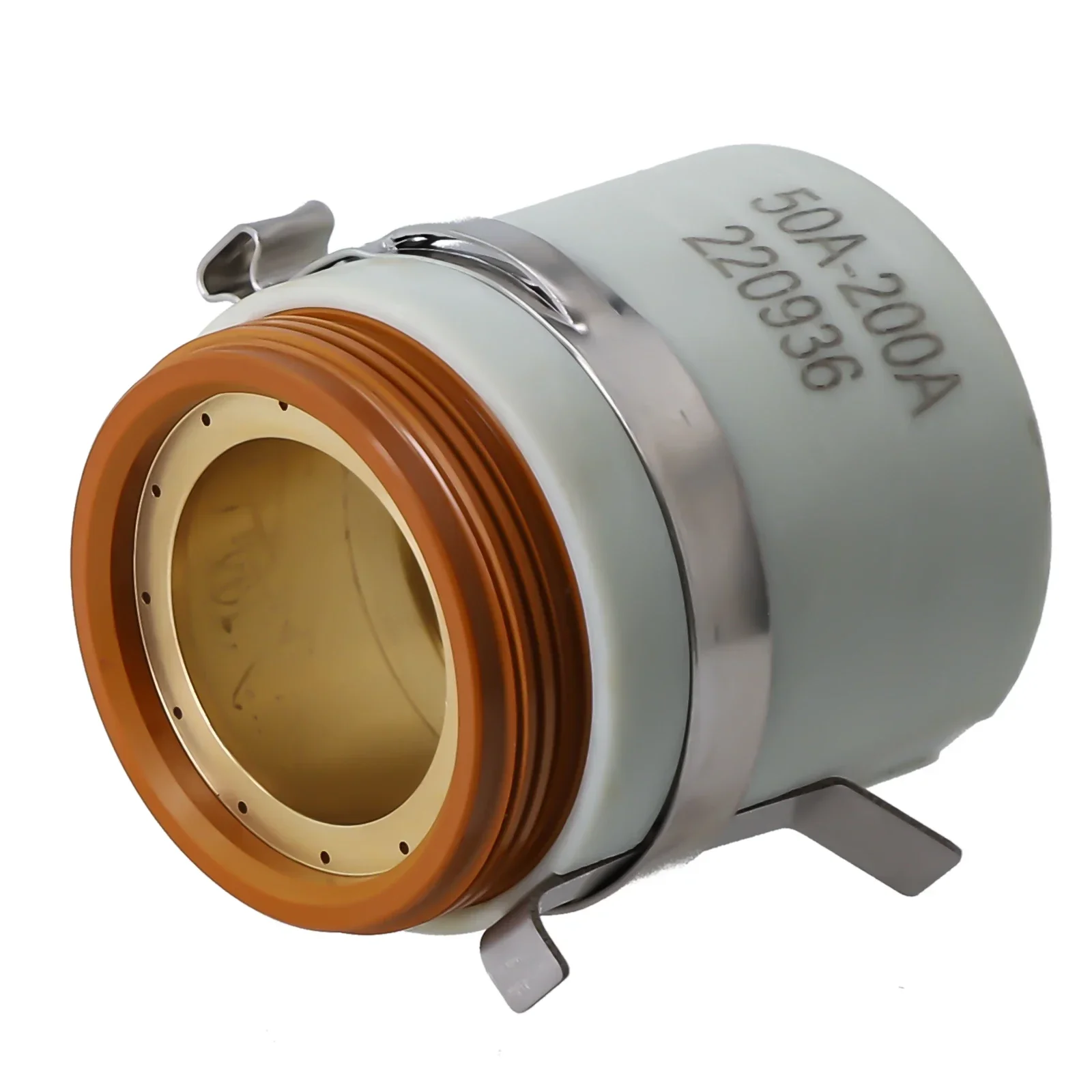 1pc Plasma Shield Cap 220936 Cutters Retaining Mounting Cover Copper For Hypertherm MAX200 Plasma Torches Welding Accessories