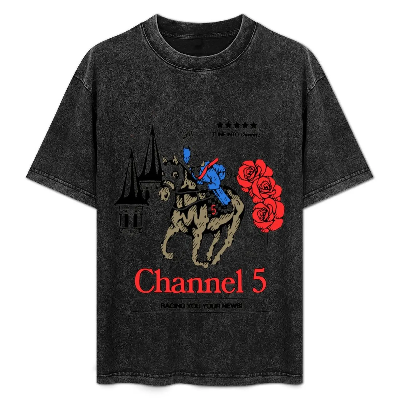 Channel 5 Merch T-Shirt quick-drying anime tshirts for men