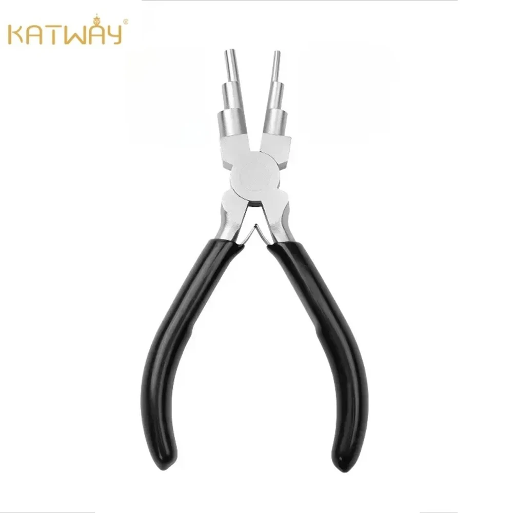 

Six-Section Round Nose Jewelry Winding Pliers 1PCS– Multi-Size Wire Looping & Forming Tool for Jewelry Making KATWAY HH-AA47