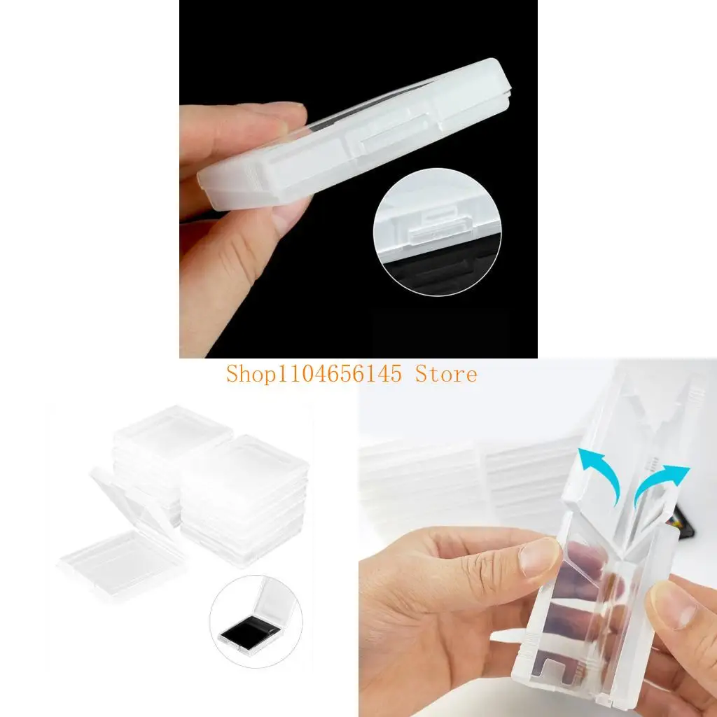 5asd Clear Protective Holder Scratch Resistant Arrangers Box ABS Storage for GBP