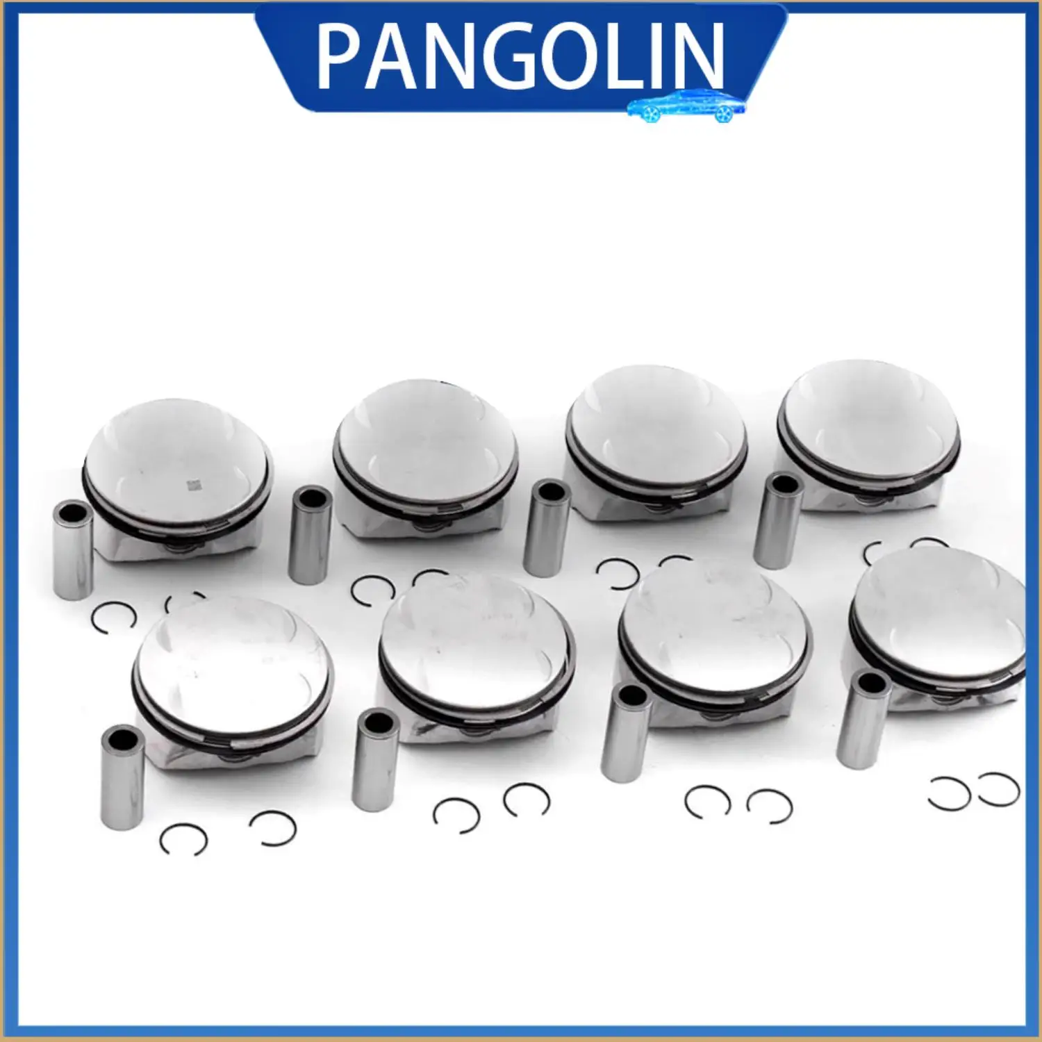 

PANGOLIN 8Pcs Piston Ring Set Kit for Mercedes Benz CL500 CL550 CLS500 CLS550 CLK500 CLK550 E500 E550 G500 G550 GL500 GL550