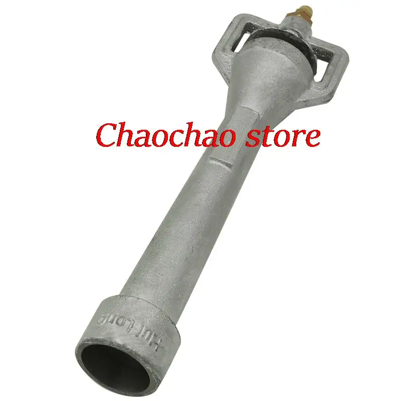 Imagem -02 - Kit de Queimador de Forja de Gás Cabeça de Queimador de Venturi Ferro Fundido com Tubo de Latão