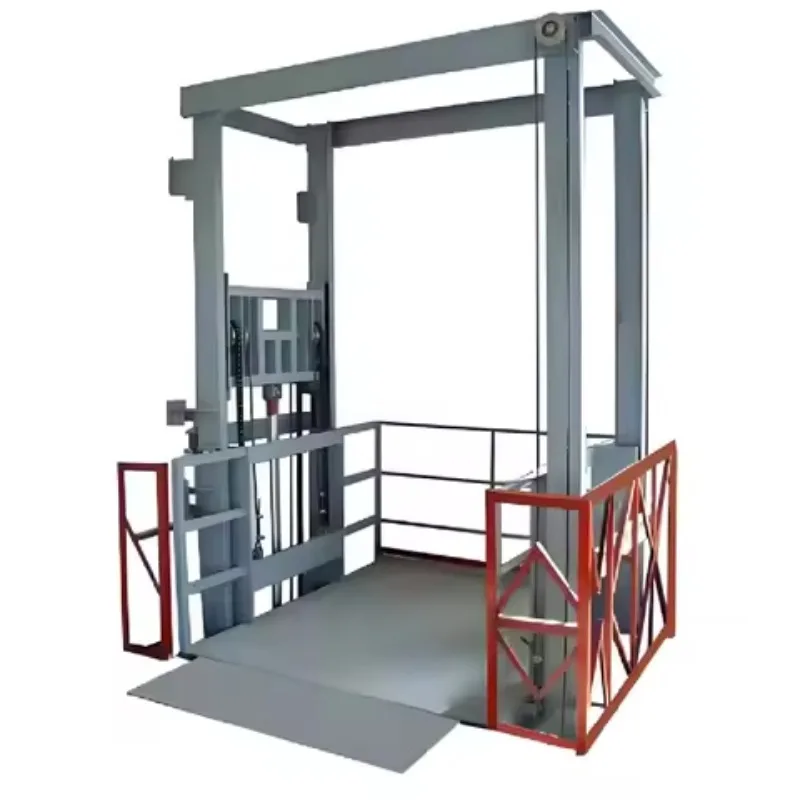 

1T Load Capacity Heavy Duty Cargo Lift Vertical Transport System With Safety Door And CE Certified Quality