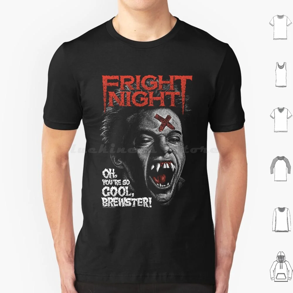 Fright Night , Ed Thompson , Cult Classic T Shirt 6xl Cotton Cool Tee Fright Night Ed Thompson Brewster Jerry Dandridge Cult