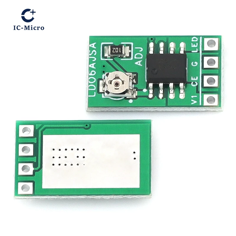 30-1500MA Adjustable Constant Current LED Driver DC 3.3V 3.7V 4.2V 5V PWM Control Board Buck Power module XCW