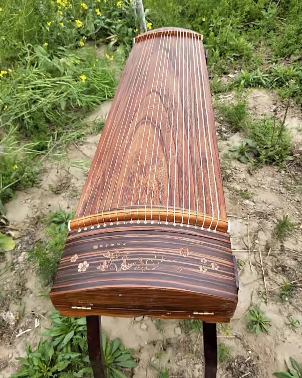 

Guzheng 125cm Carved pattern Chinese string instruments