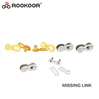 Rookoor 1 Pair  MTB Mountain Bike Road Bicycle Parts Single Speed 6s 7s 8s 9s 10s 11s  Magic Master Missing Link for K7 Chain