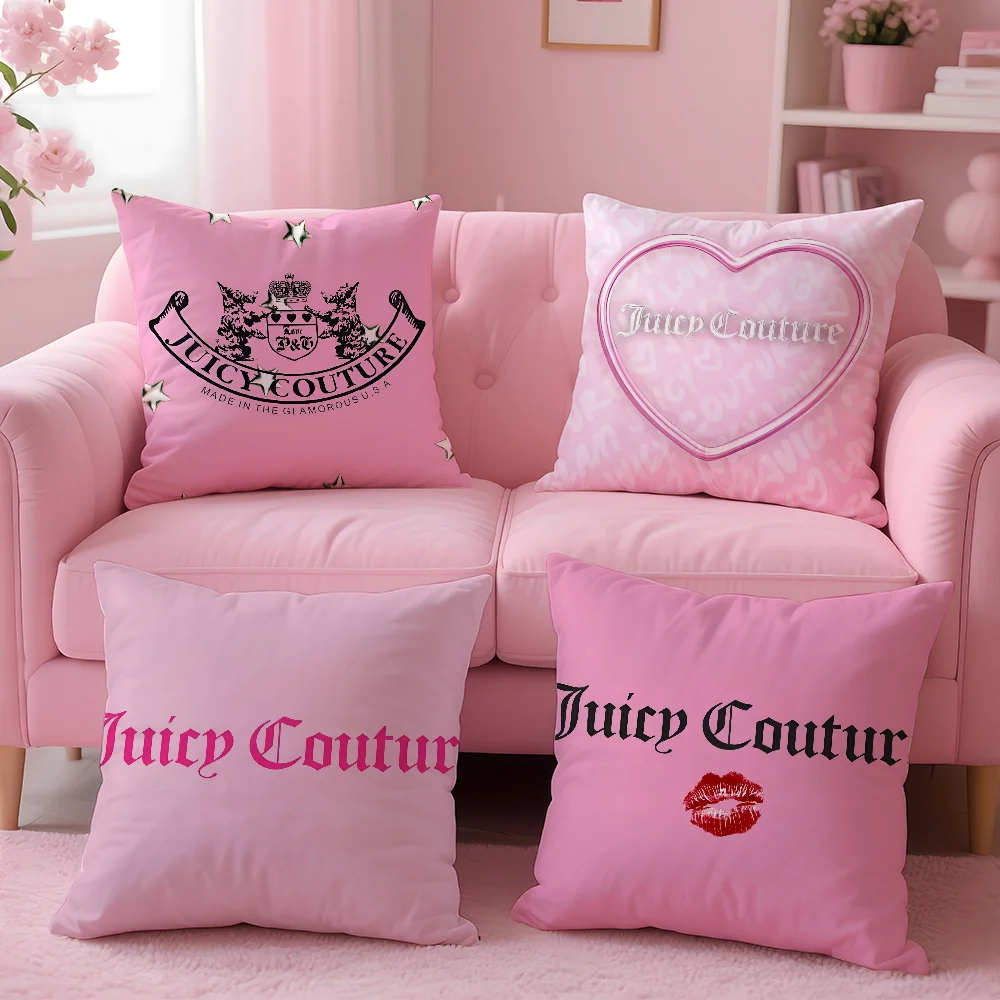 Funda de almohada de anime J-Juicys C-Couture, funda de almohada antipolvo, funda de cojín de sofá de felpa corta sedosa con