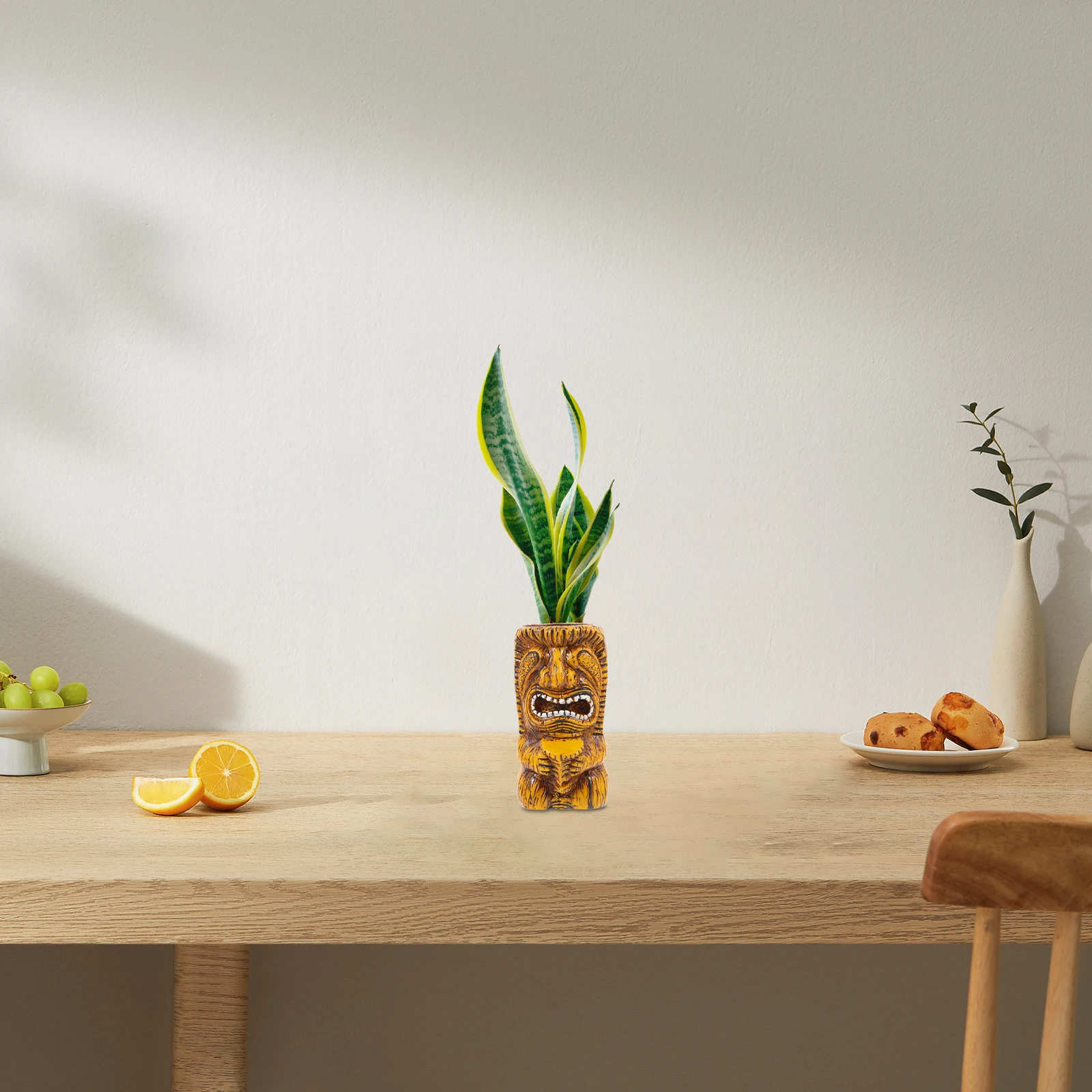 

Abstract Island Statue Resin Home Decor Stable Durable Living Room Bedroom Office Shelf Decor Fish Tank Island Statue