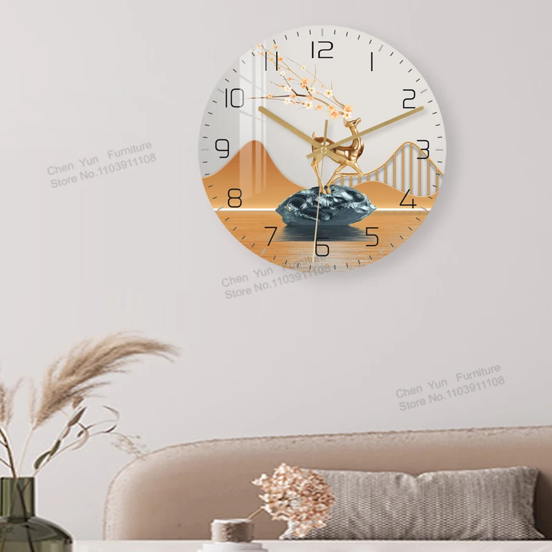 Minimalism Silence Wall Clocks Living Room Study Home Decor Decoration Fitment Wall Clocks Bedroom Wandklok In De Woonkamer