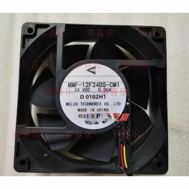 

EE for Mitsubishi MMF-12D24DS-CM1 24VDC 0.36A 3-Wire Silent Cooling Fan