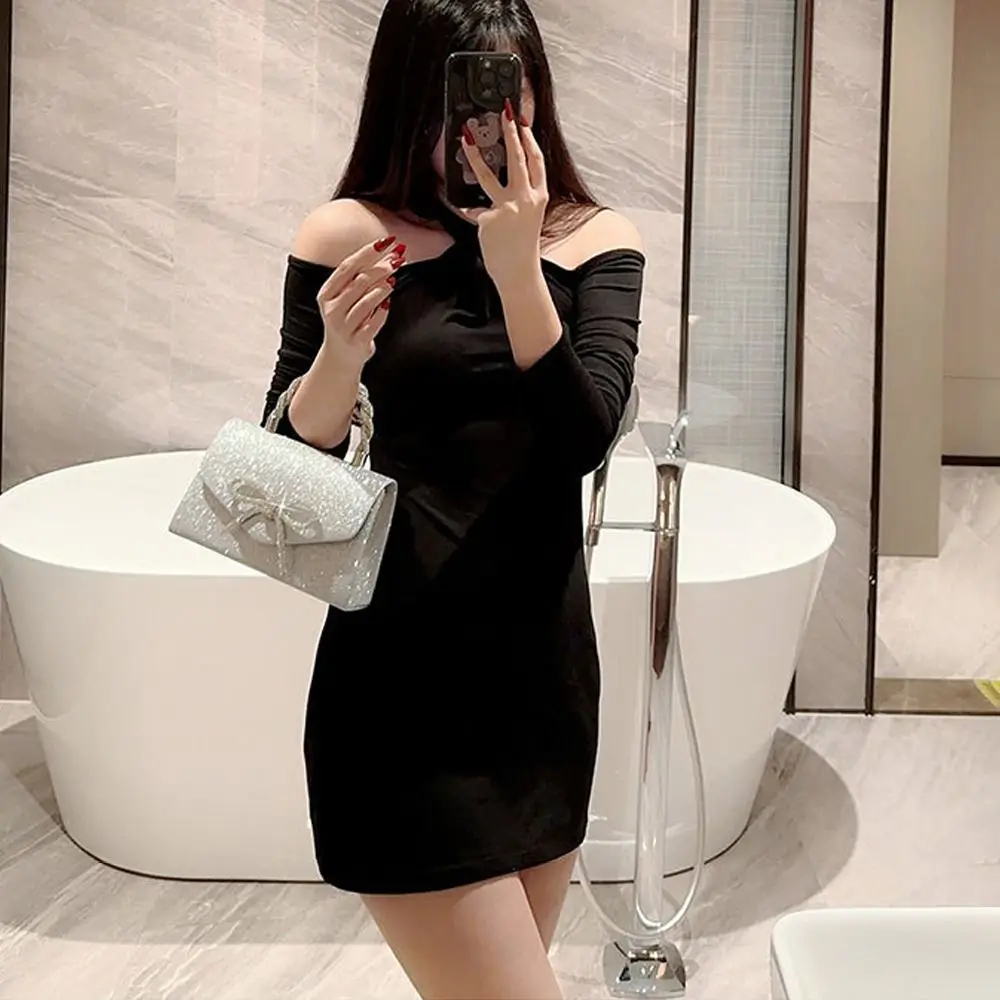 أنيقة حجر الراين Bowknot مساء حقيبة بريق الذهب والفضة القوس سلسلة حقيبة حقائب اليد لحفل الزفاف