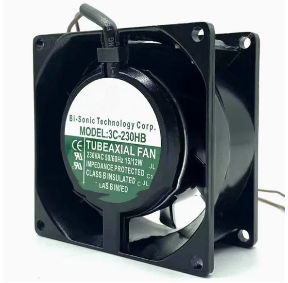 

Новый оригинальный вентилятор Bi-Sonic 3C-230HB 230 В 15/12 Вт 8038