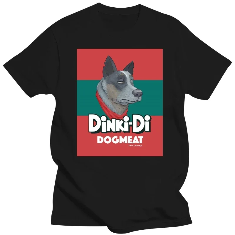 Dinki-Di Dogmeat Tshirt manga dog food dog meat dogmeat mad max dinkier di meat and veg blue heeler australian cattle hot sale