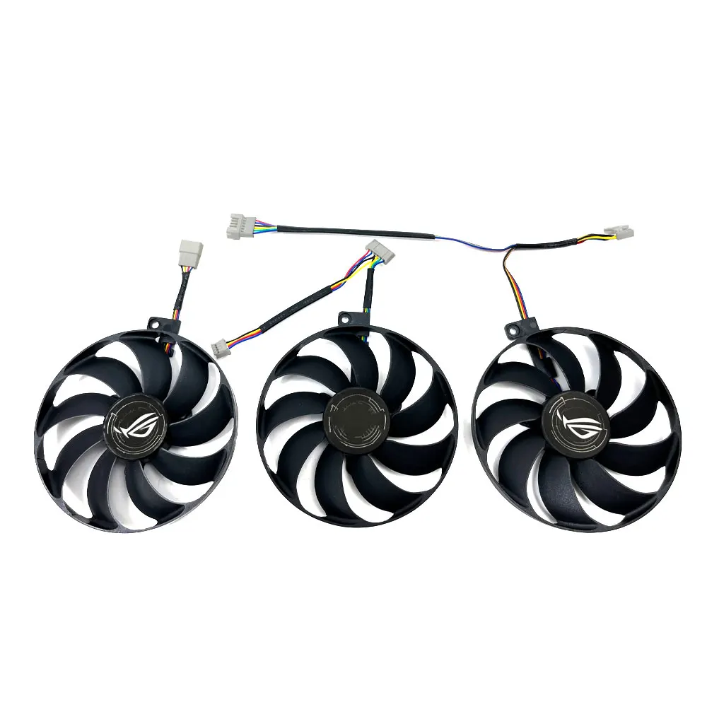 1SET FDC10H12S9-C ROG-STRIX-RX 5700 XT-O8G-GAMING GPU Fan，For ASUS ROG-STRIX-RX 5700 XT、RX 5700、RX 5600XT Video card cooling fan