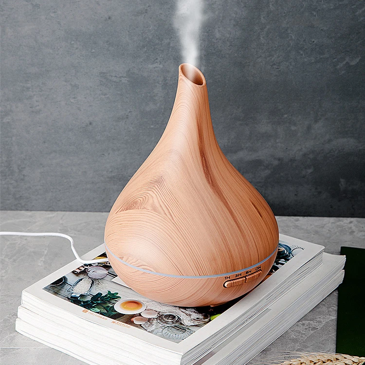 2025 Hot Selling Rechargeable PP Aroma Humidifier LED Night Light & Waterless Essential Oil Diffuser