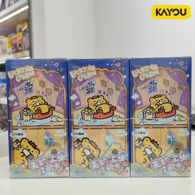 kayou-invincible-little-bear-bug-healing-anime-cartas-coleccionables-de-anime-amuleto-de-la-suerte-mini-juego-de-cartas-coleccionables-genuinas