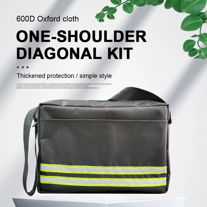Thickened Canvas Tool Pouch for Electrician Screwdriver Pliers Repair Hand Tools Portable Electrical Tool Storage Shoulder Bags