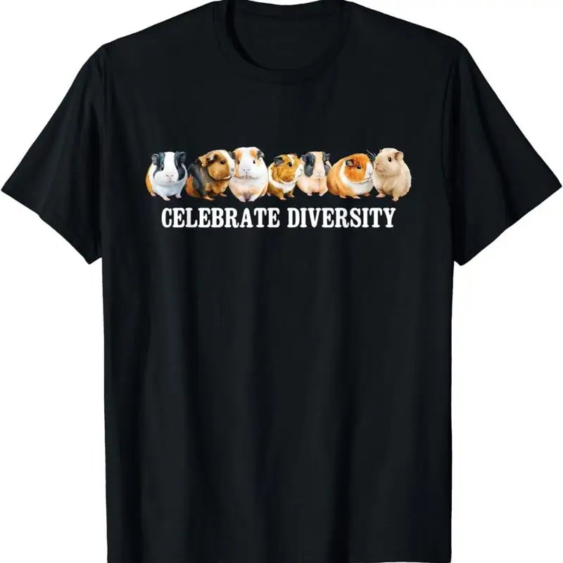 Celebrate Diversity - Guinea Pig Owner Animal Lover Gift Unisex T-Shirt