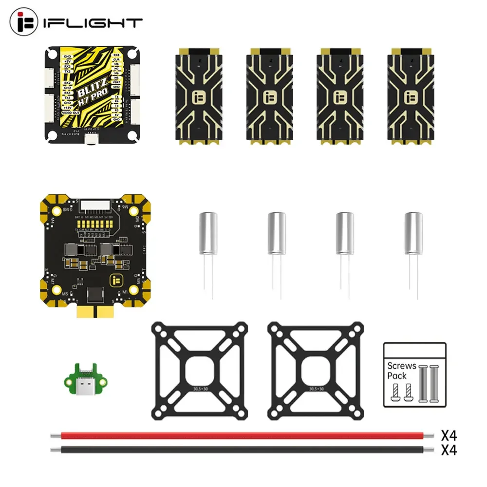 IFlight BLITZ F7 Pro Combo Set with BLITZ E80 Single ESC for FPV RC Drone