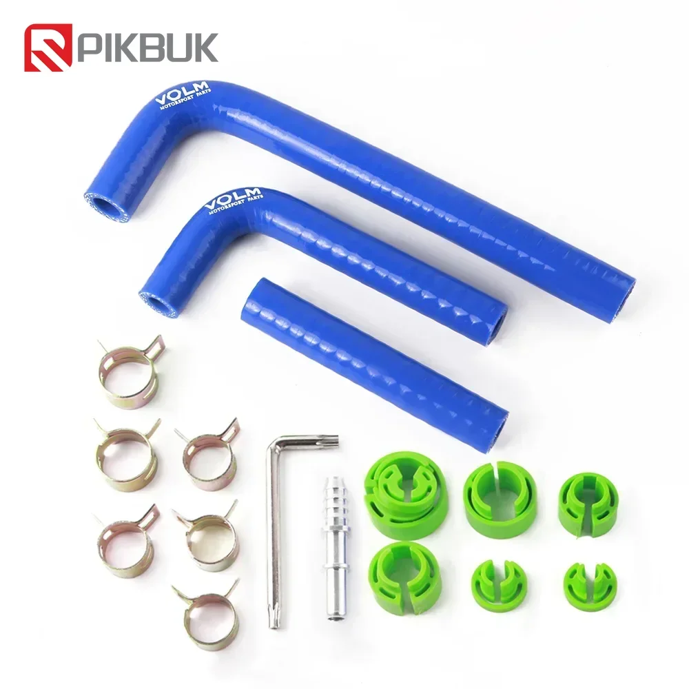 upgrade Silicone PCV hose kits for Crankcase Ventilation PCV Tube For Buick Cadillac Chevrolet 12673868