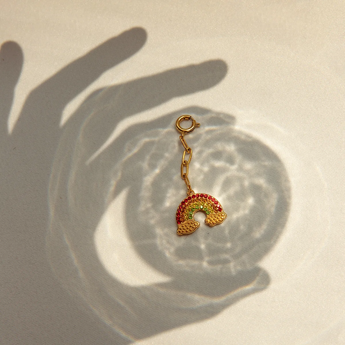 

Радужная титановая сталь, сохранение цвета, ожерелье, кулон, сделай сам, бикини, украшенное бриллиантами, из нержавеющей стали, трансграничные ювелирные изделия