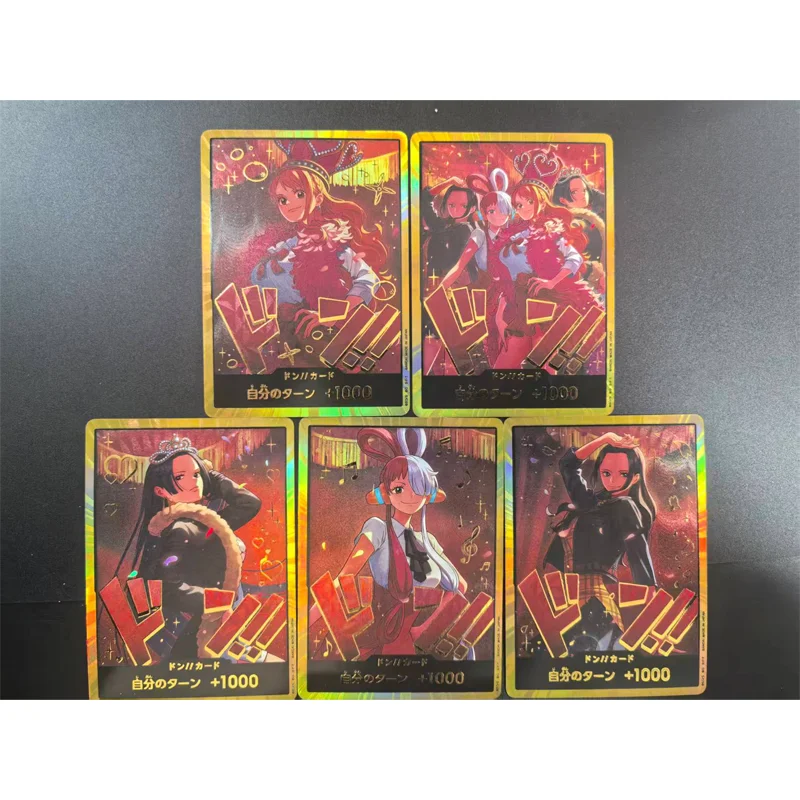 مجموعة بطاقات أبطال قطعة واحدة ذاتية الصنع إصدار خاص Eb-03 بطاقة دون نيكو روبن دون! مجموعة إضافية من بطاقات الرسوم المتحركة اليابانية #4