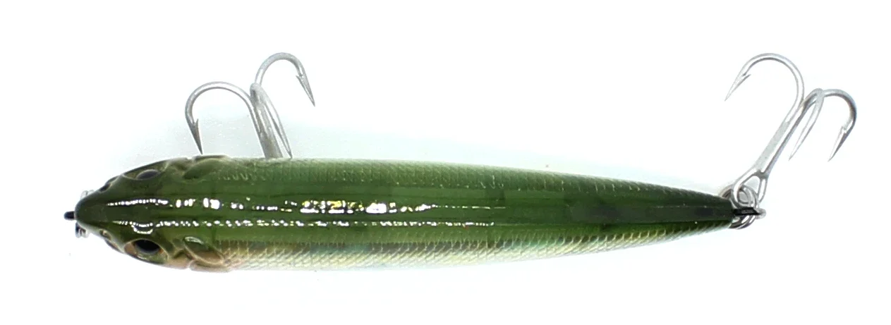 Topwater Walking The Dog 60 mm 3,4 g 105 mm 15,6 g harter Köder schwimmender Bleistiftstab Angelköder Bassoberfläche Schwimmer Wasser VMC Haken – Detail 9