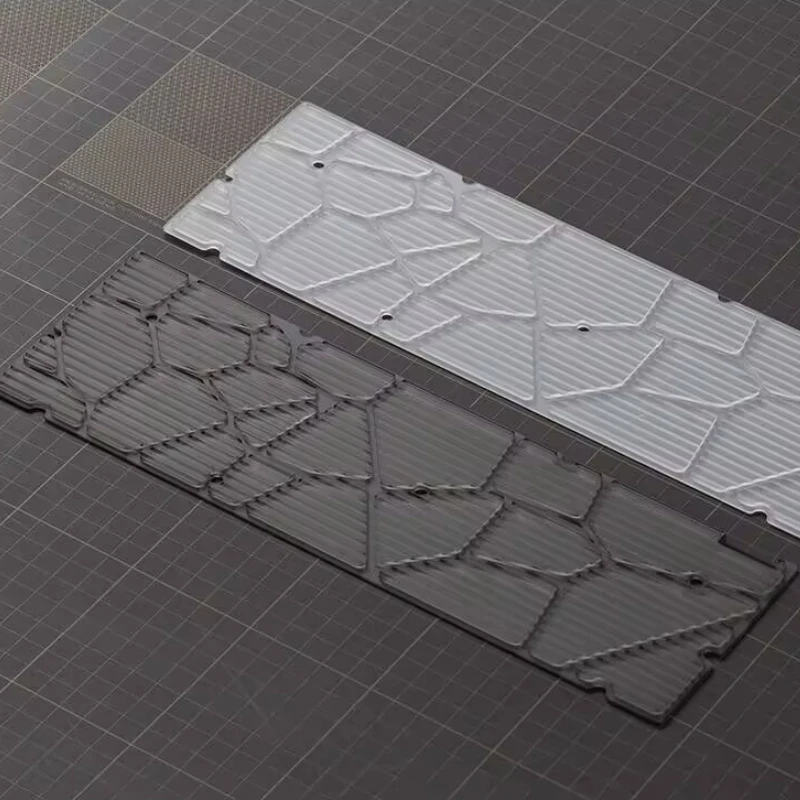 Holy60 Keyboard Diffuser Plate Customized PC Frosted Dustproof Backplate for Hollow Out Shell Mechanical Keyboard Accessories