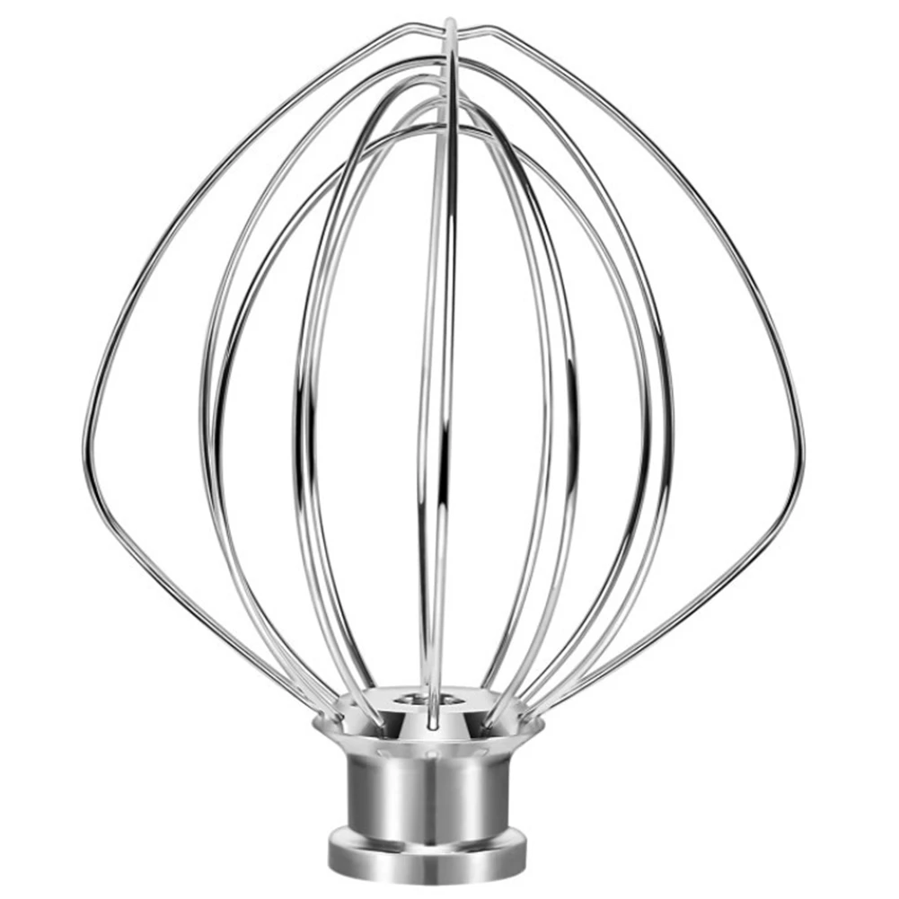 رأس الخلاط K45WW خلاط خفق البيض من الفولاذ المقاوم للصدأ خلط 4.5QT يناسب جزء استبدال خلاط يدوي للخلاط