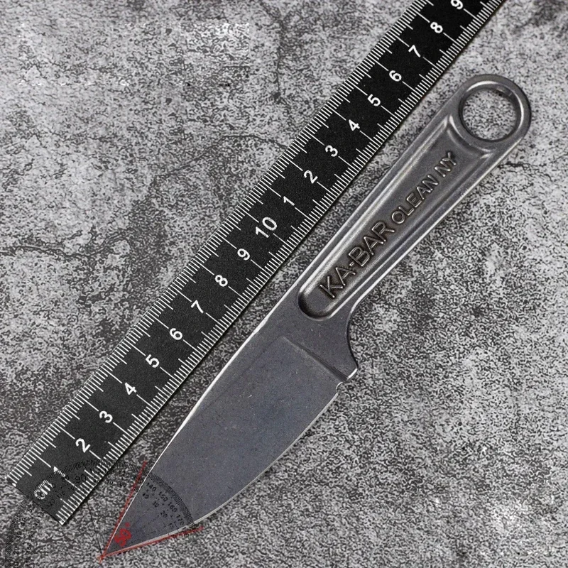 KB 1119 شفرة ثابتة مستقيم سكين البرية بقاء أداة التكتيكية المحمولة سكينة للاستعمال الخارجي غمد متعدد الوظائف الفولاذ المقاوم للصدأ