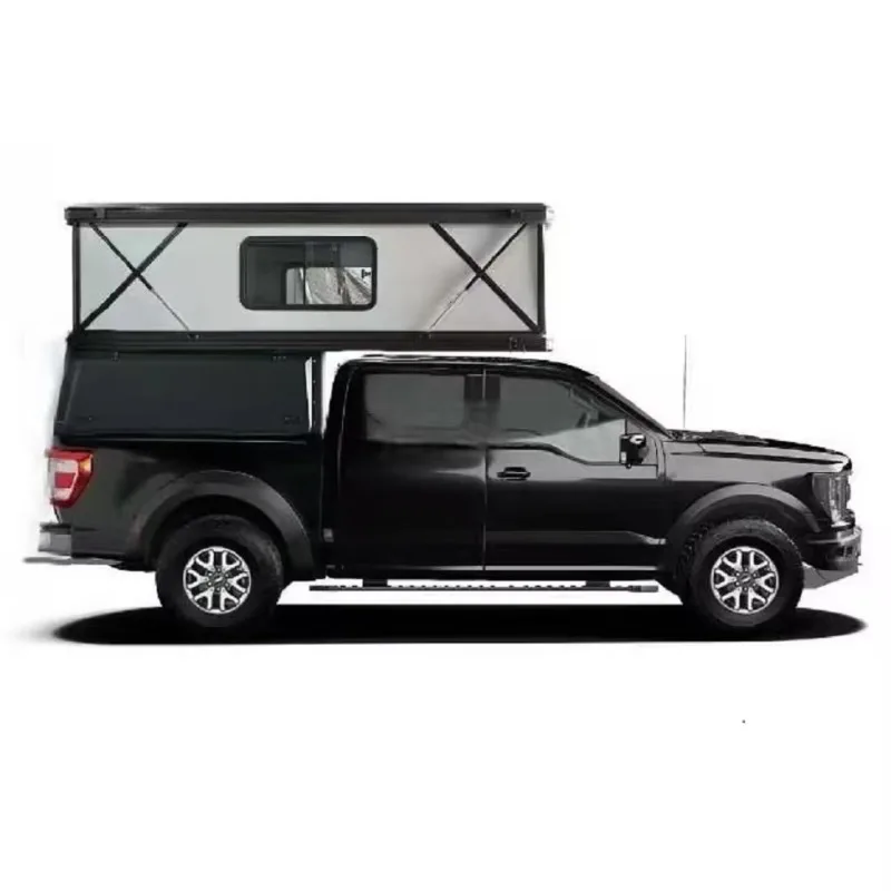 Pop up Roof Top BakkieTent Aluminum Pickup Truck Camper Camping Hard Shell Pickup Truck Tent with Canopy for view 6