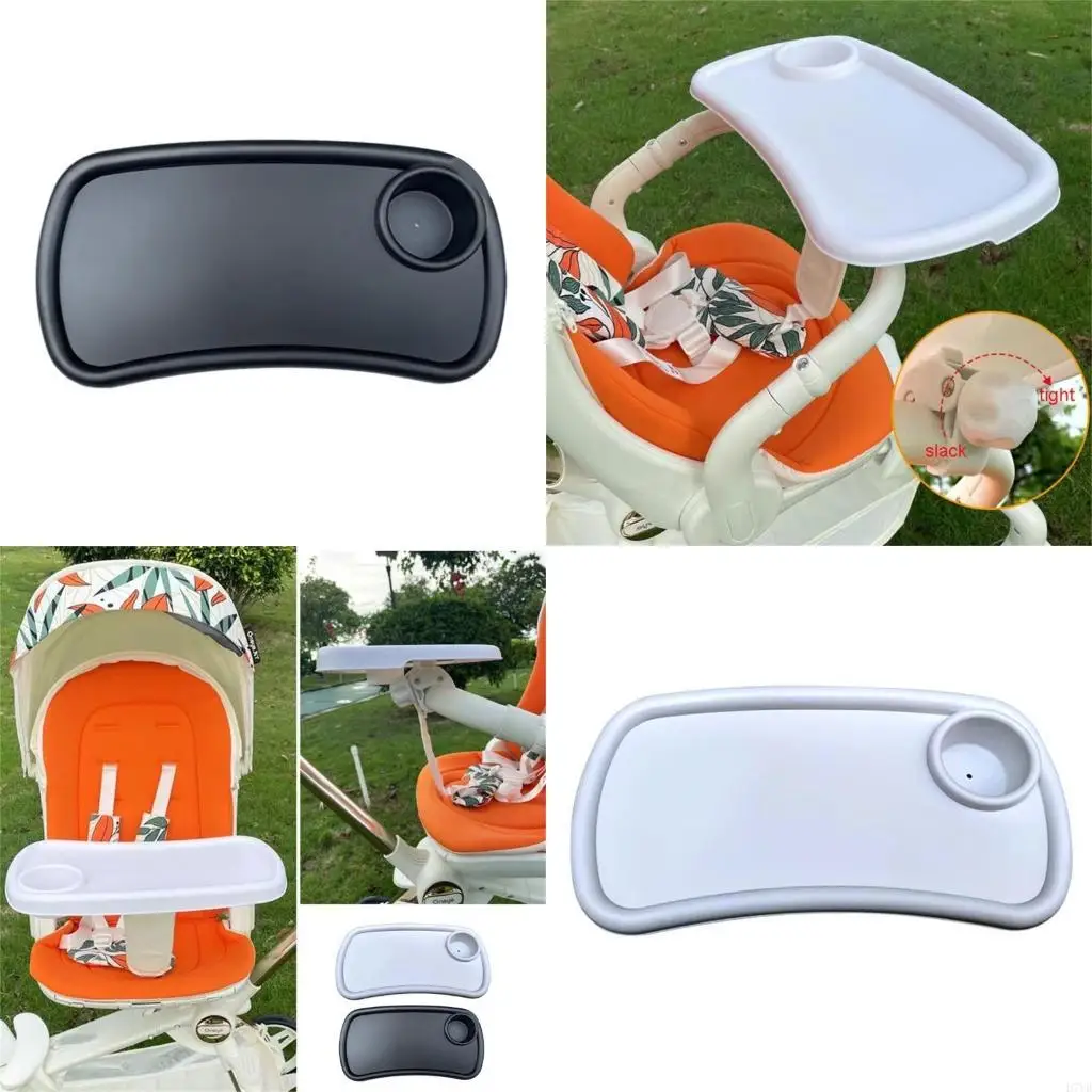 

D7YD 2 в 1 подстаканник для коляски Catcher универсальная детская коляска поднос для обеденного стола тарелка держатель