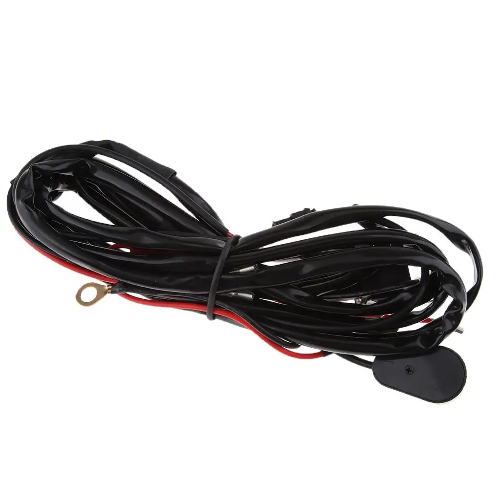 

Universal Wiring Harness Kit ON/OFF Switch Cable KIT Spot Lights