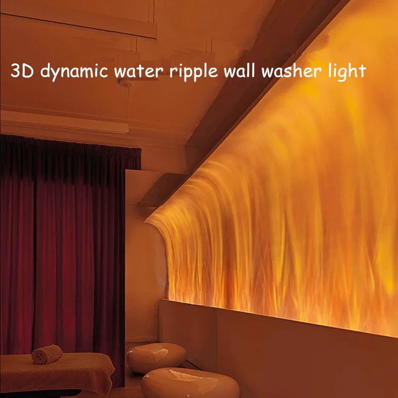 Projection Water Ripple Ambient Light Wedding Scene Decoration Dynamic Northern Lights KTV Bar Bedroom Background Wall Washer