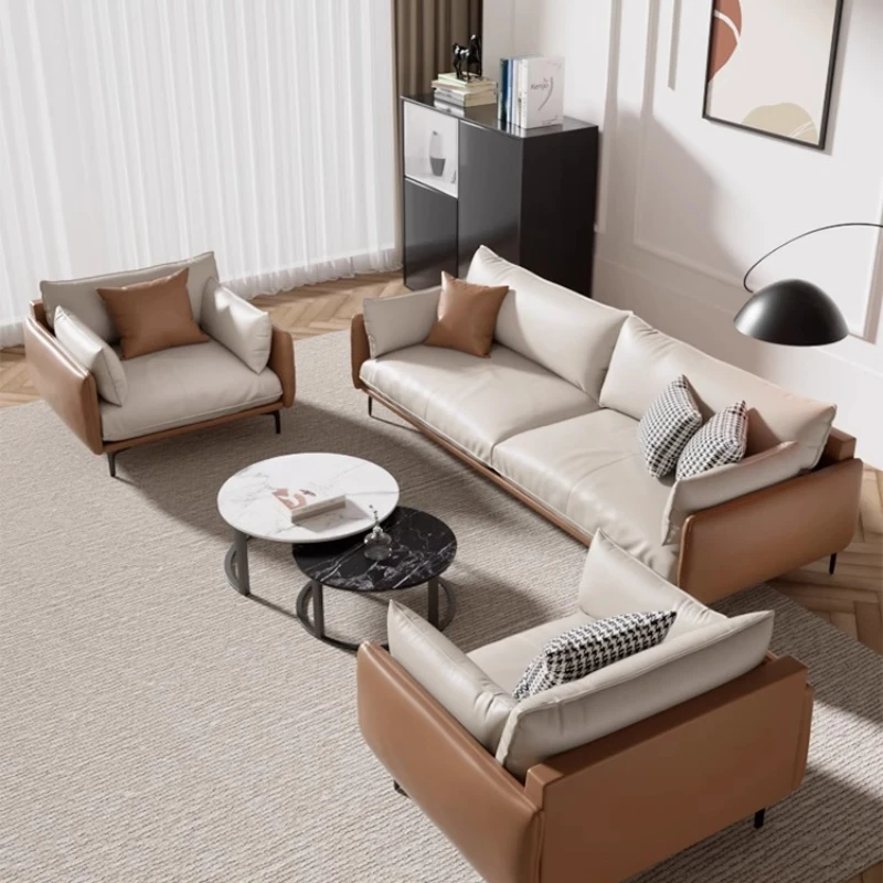 Japanese Cheap Living Room Sofas Three Seater Soft Modern Living Room Sofas Retro Rustic Meuble Salon Bedroom Furniture