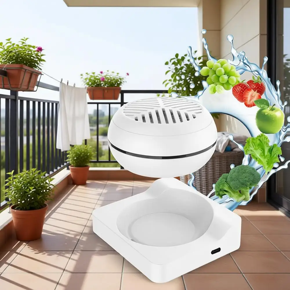 

Машина для мытья фруктов и овощей, портативный беспроводной очиститель с USB-подключением и ультразвуковой технологией для фруктов, овощей, риса, мяса