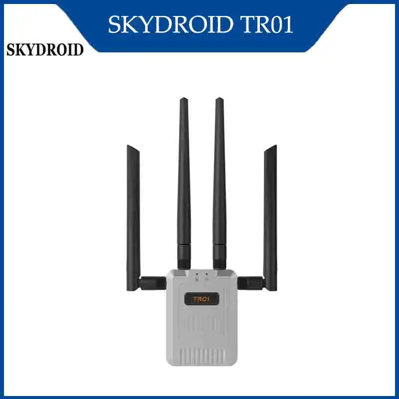 

SKYDROID TR01 Dual Band Repeater 2.4G/5.8G Dual-Frequency 20KM Range for Drone/RC, Dual Modules, RC Strong Anti-Interference